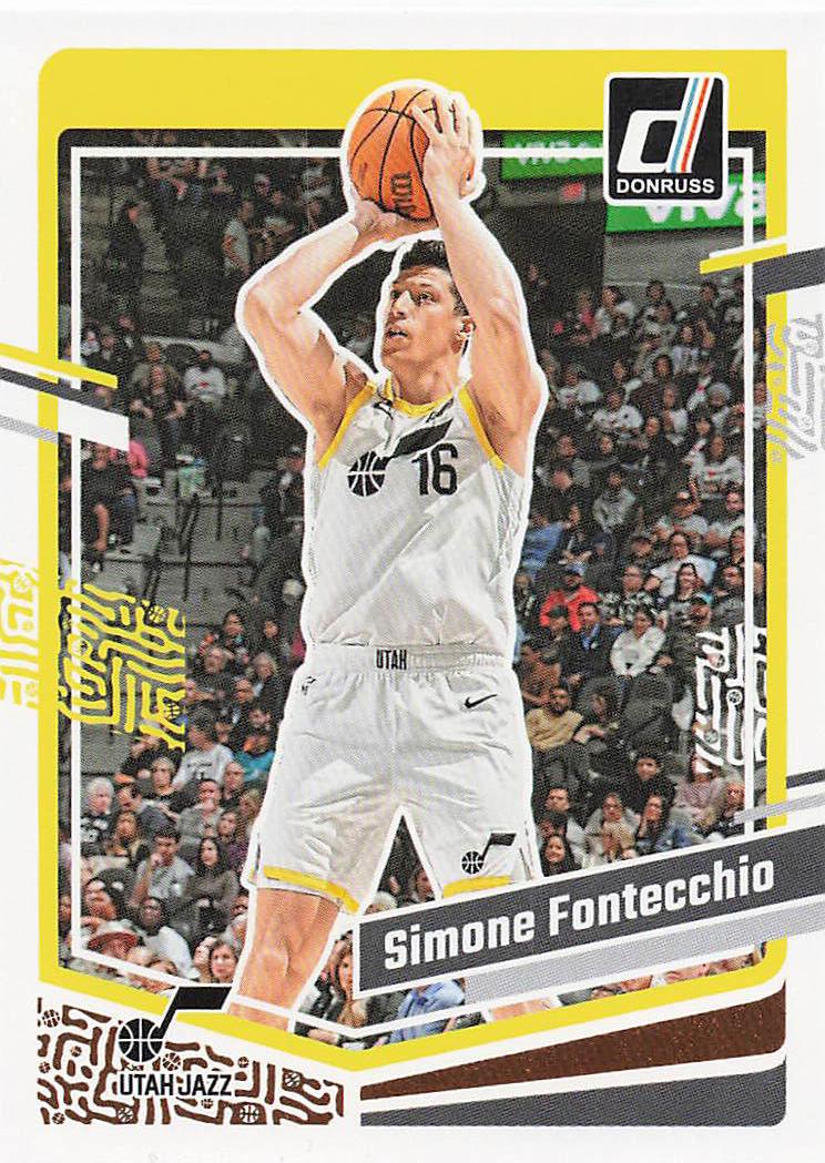 2023-24 Donruss Basketball Simone Fontecchio #143