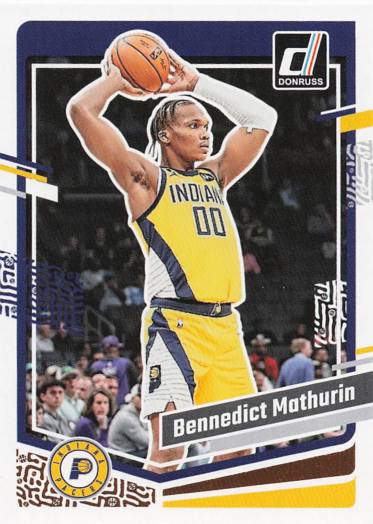 2023-24 Donruss Basketball Bennedict Mathurin #101