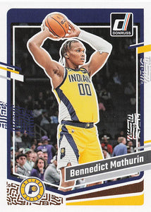 2023-24 Donruss Basketball Bennedict Mathurin #101