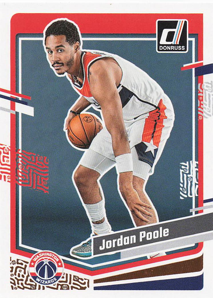 2023-24 Donruss Basketball Jordan Poole #177