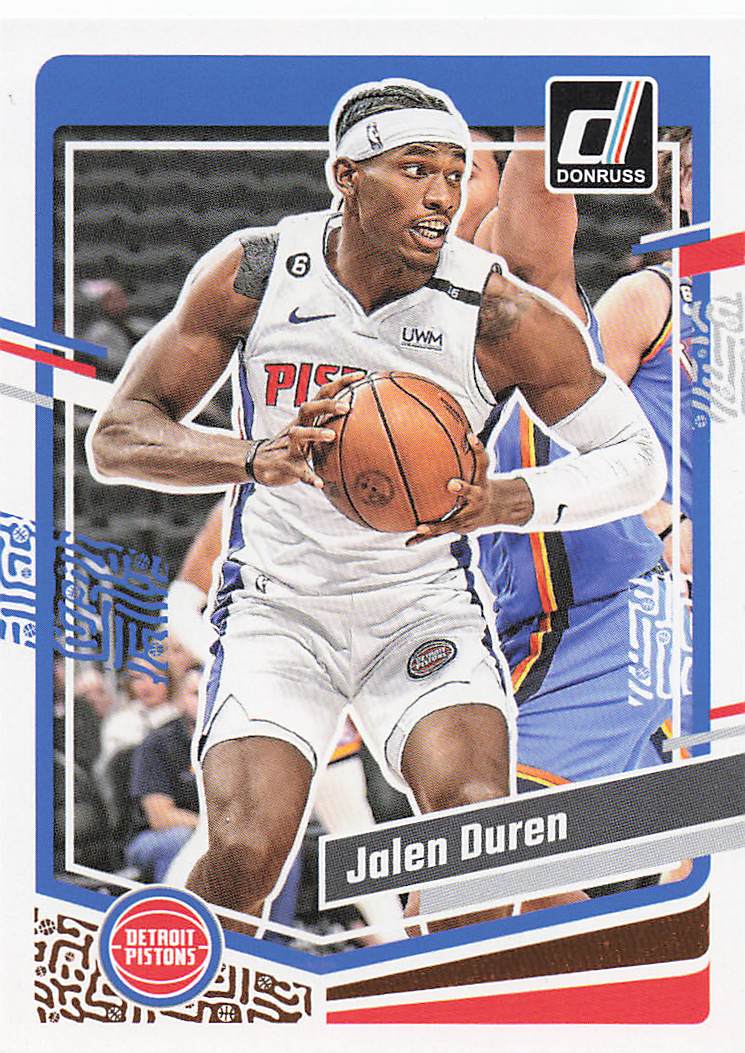 2023-24 Donruss Basketball Jalen Duren #104