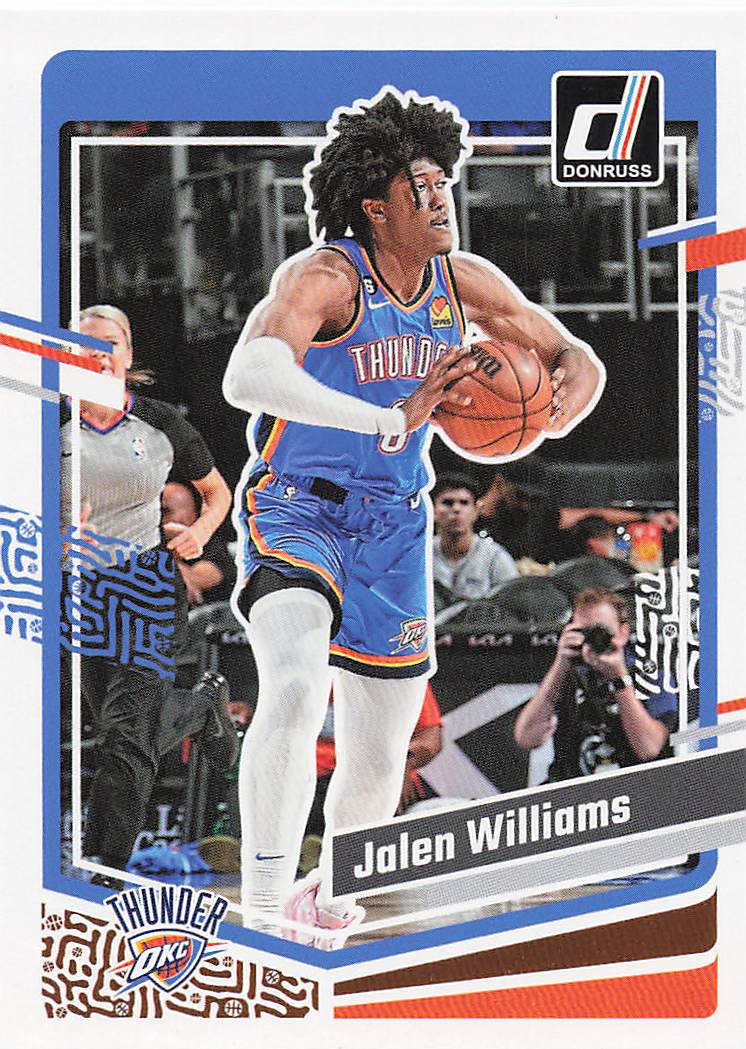 2023-24 Donruss Basketball Jalen Williams #76