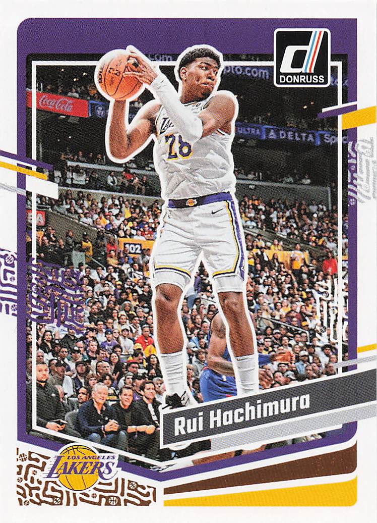 2023-24 Donruss Basketball Rui Hachimura #37