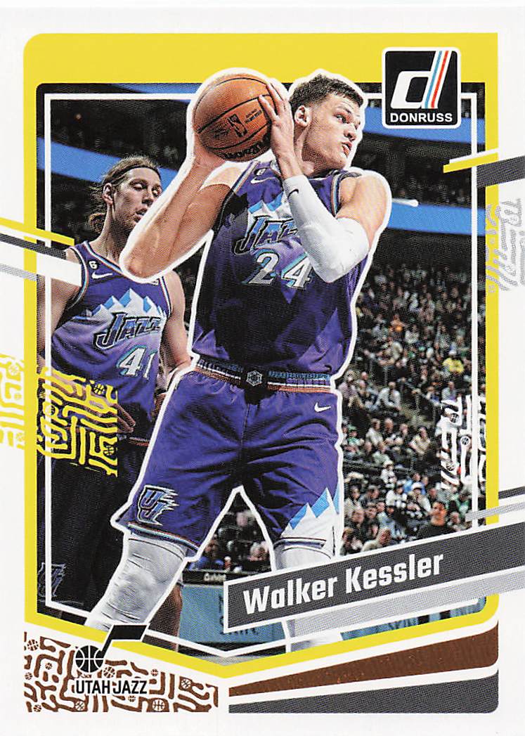 2023-24 Donruss Basketball Walker Kessler #80