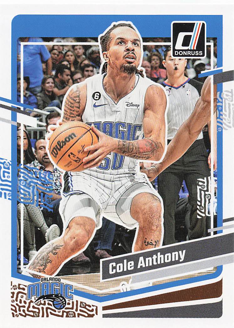 2023-24 Donruss Basketball Cole Anthony #163