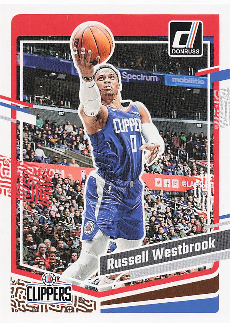 2016-17 Donruss Basketball Russell Westbrook #145