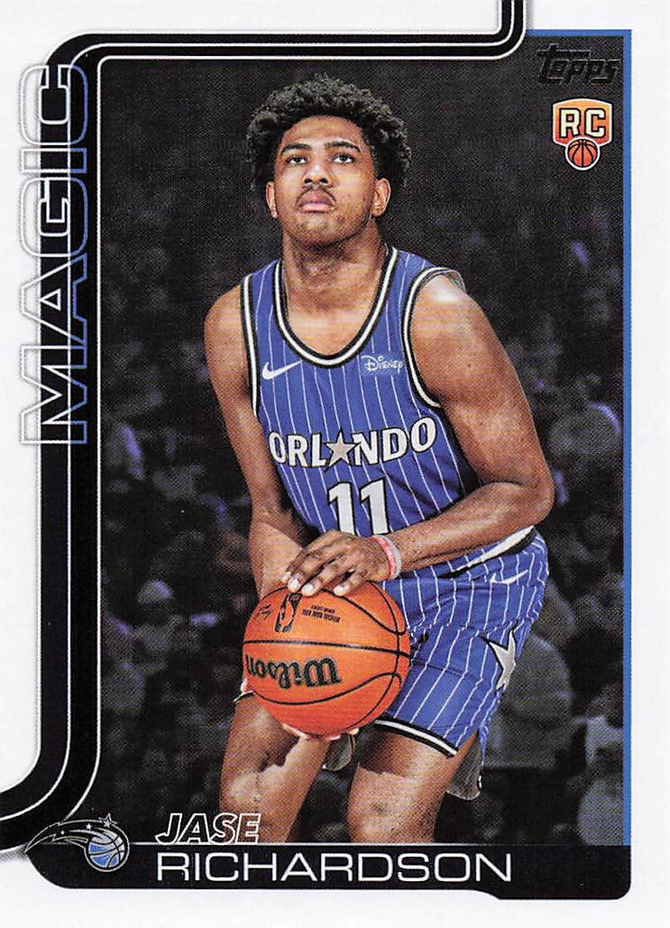 2025-26 Topps Basketball Jase Richardson #225 Rookie