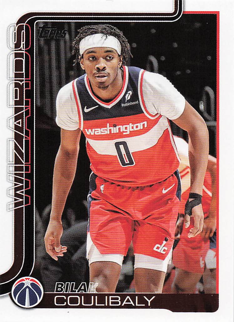 2025-26 Topps Basketball Bilal Coulibaly #95
