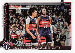 2025-26 Topps Basketball DC Above All: DC Duo Dazzles City #285