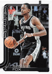 2025-26 Topps Basketball De'Aaron Fox #196