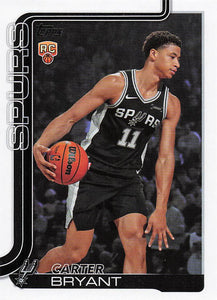 2025-26 Topps Basketball Carter Bryant #214 Rookie
