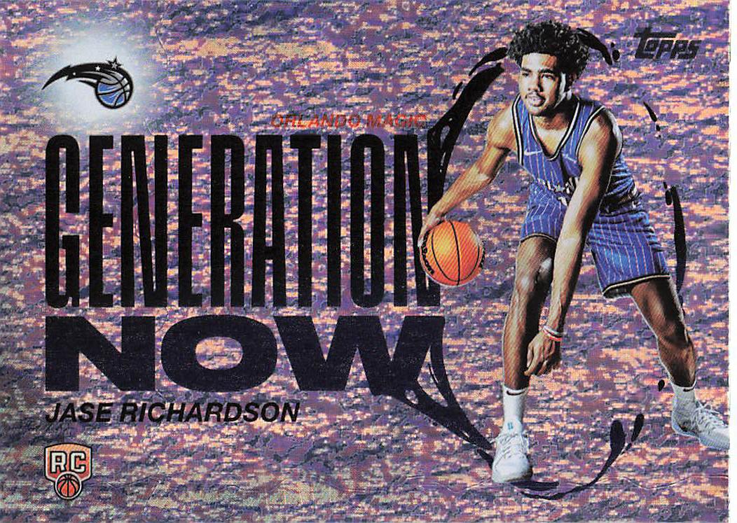 2025-26 Topps Basketball Generation Now Holo Foil Jase Richardson #GN-25