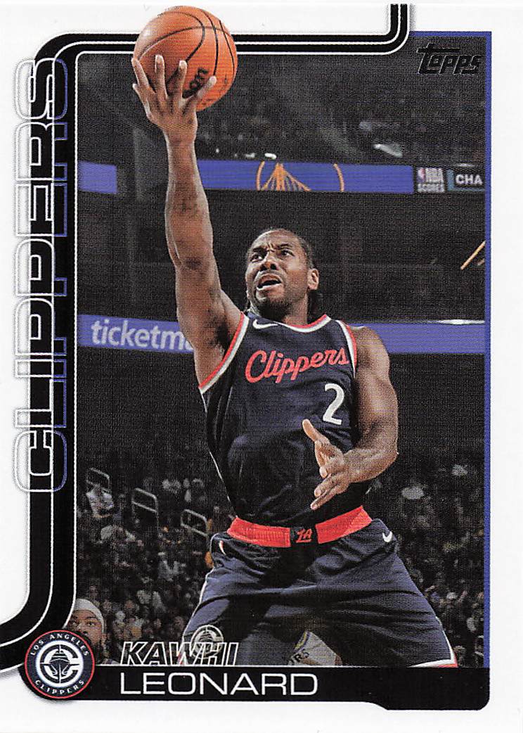 2025-26 Topps Basketball Kawhi Leonard #142