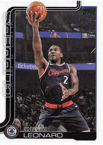 2025-26 Topps Basketball Kawhi Leonard #142