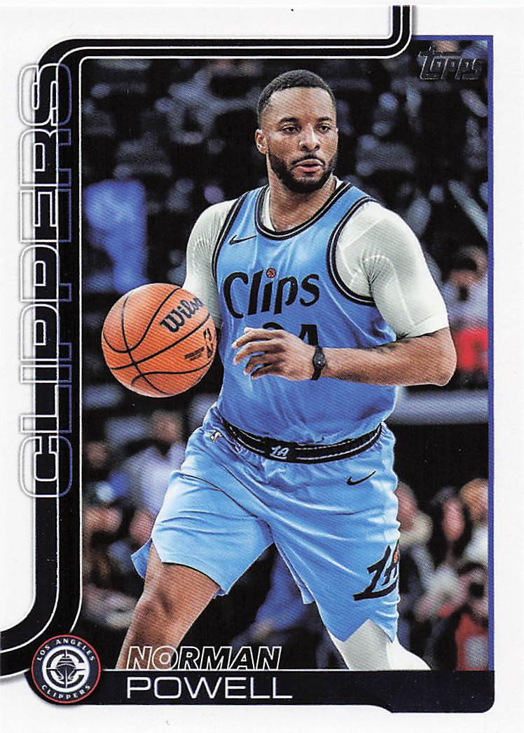 2025-26 Topps Basketball Norman Powell #144