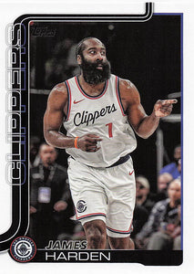 2025-26 Topps Basketball Rainbow Foilboard James Harden #143