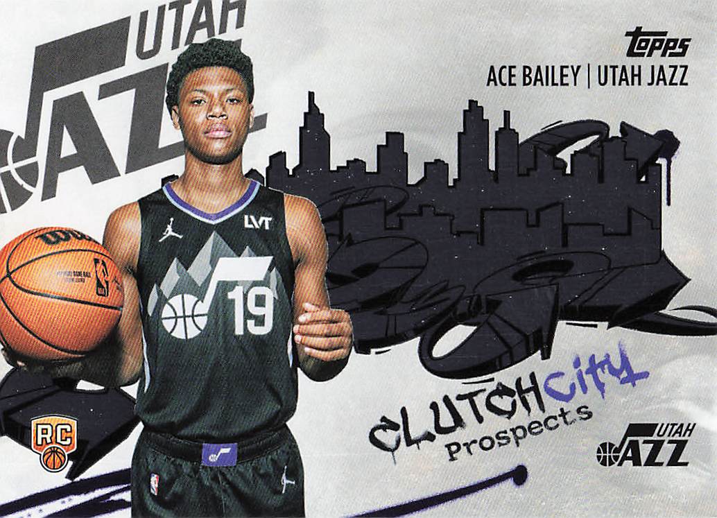 2025-26 Topps Basketball Clutch City Prospects Ace Bailey #CC-5
