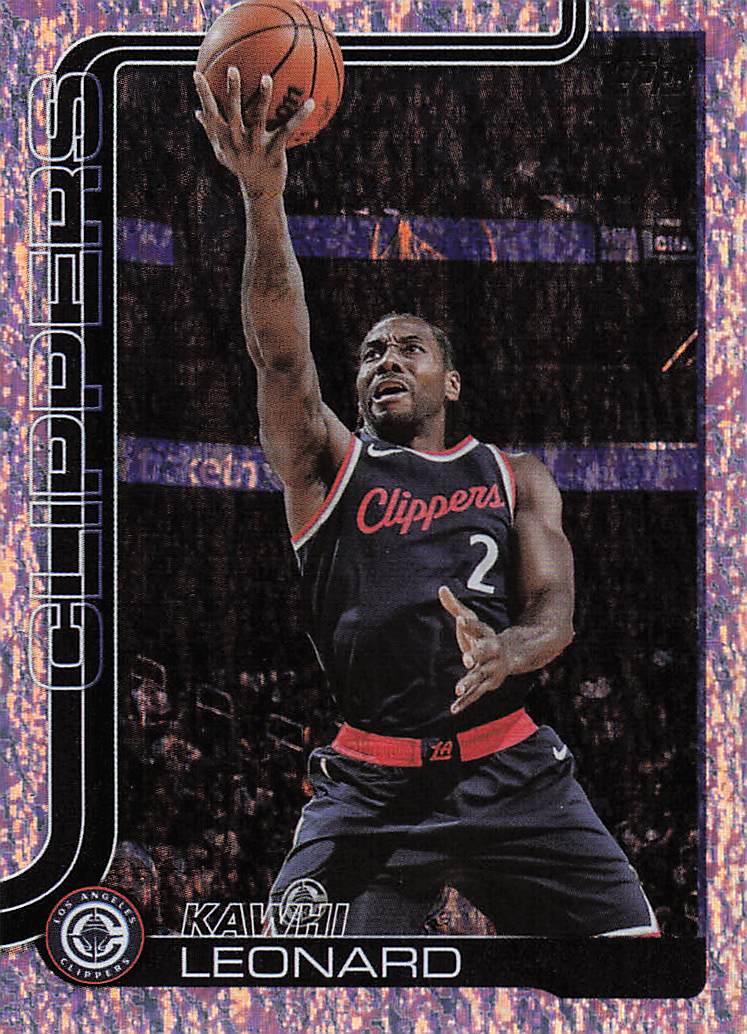 2025-26 Topps Basketball Sandglitter Kawhi Leonard #142