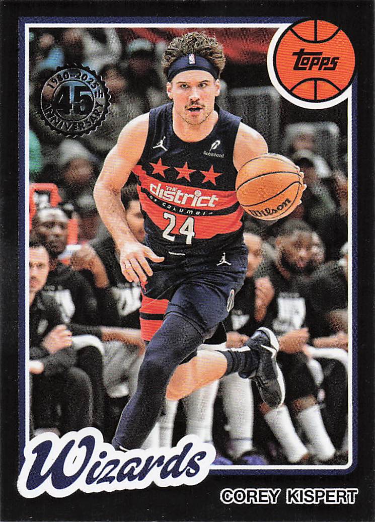 2025-26 Topps Basketball 1980-81 Topps Basketball Corey Kispert #80BK-13
