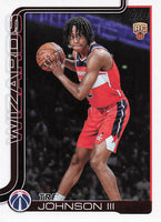 2025-26 Topps Basketball Tre Johnson III #206 Rookie