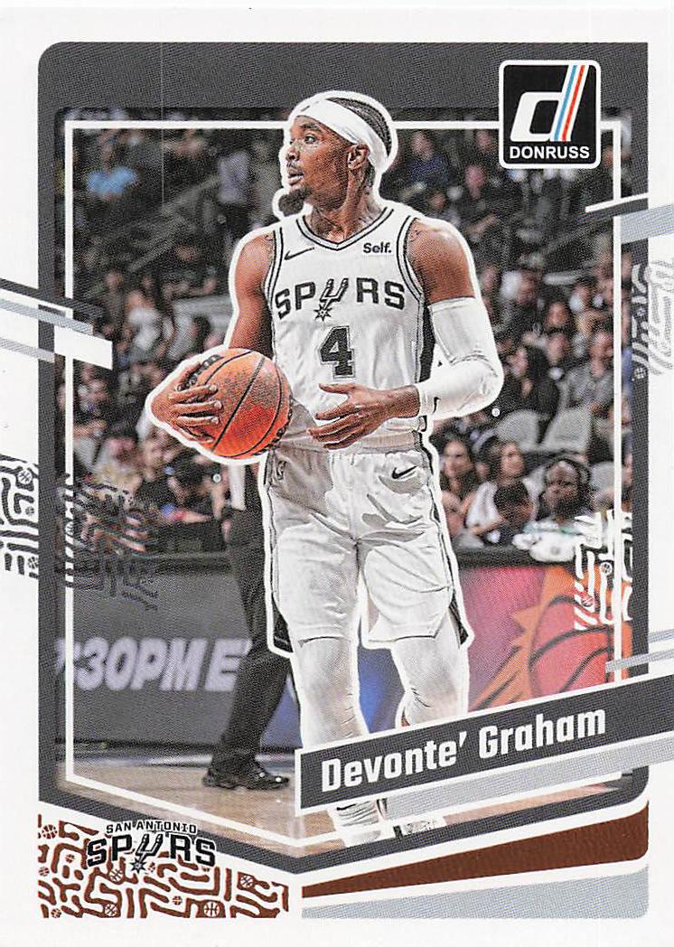 2023-24 Donruss Basketball Devonte' Graham #59
