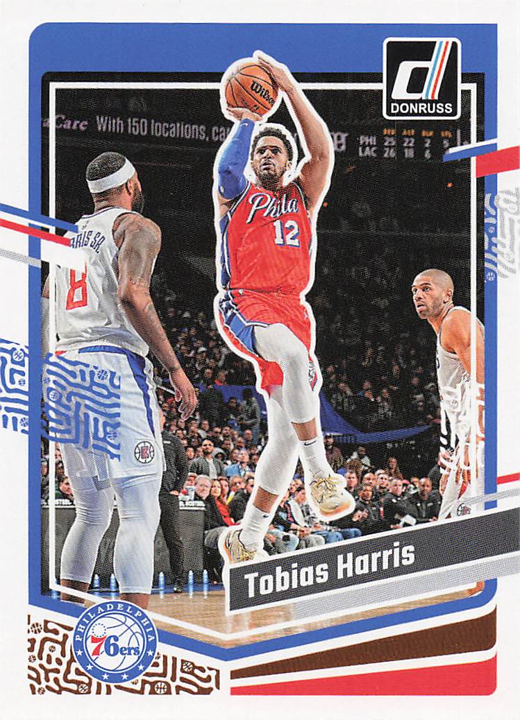 2023-24 Donruss Basketball Tobias Harris #4