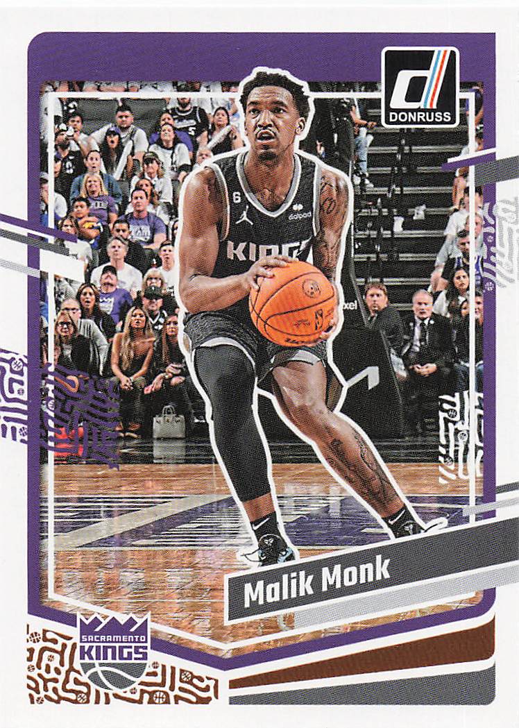 2023-24 Donruss Basketball Malik Monk #20