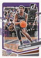 2023-24 Donruss Basketball Malik Monk #20