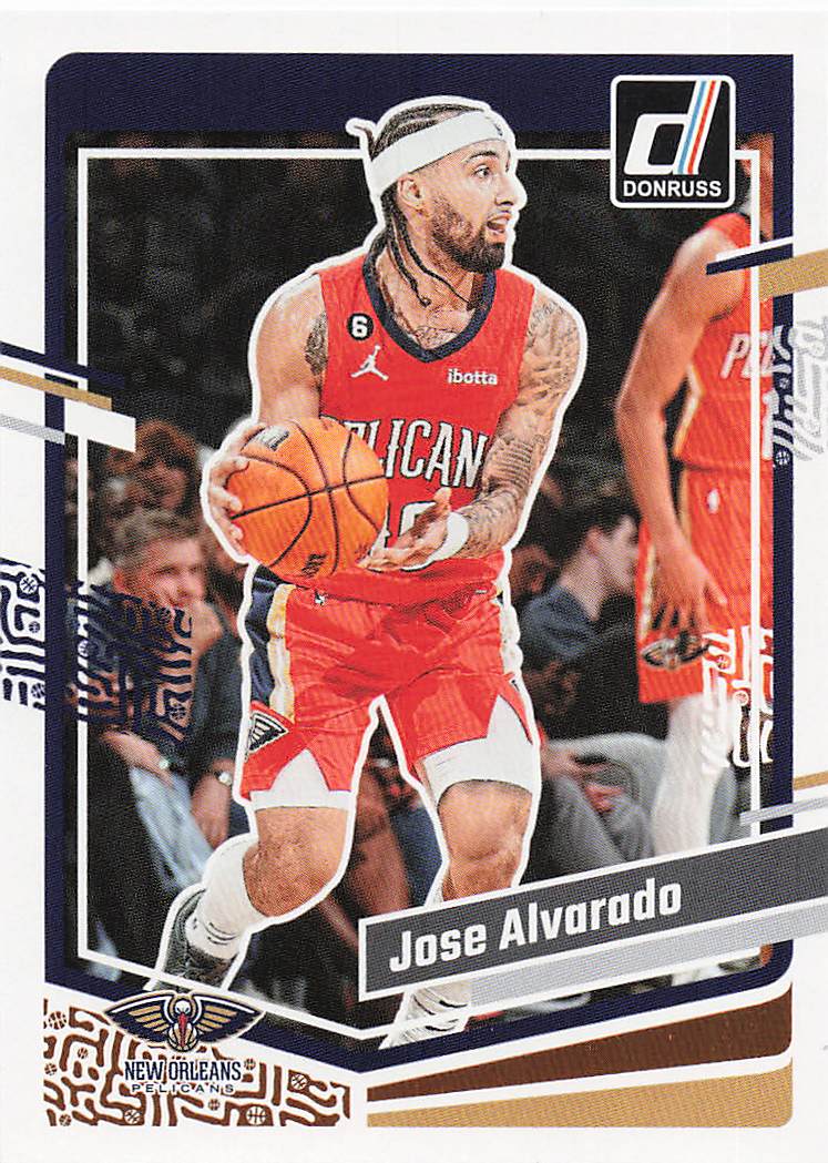2023-24 Donruss Basketball Jose Alvarado #77