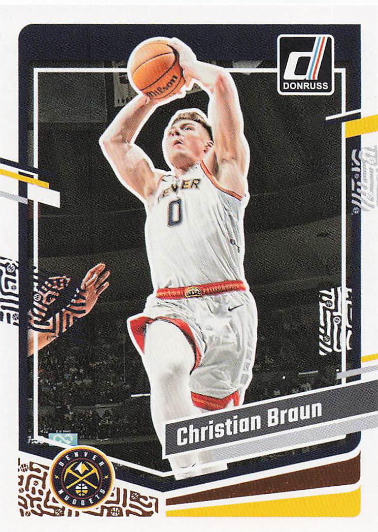 2023-24 Donruss Basketball Christian Braun #160