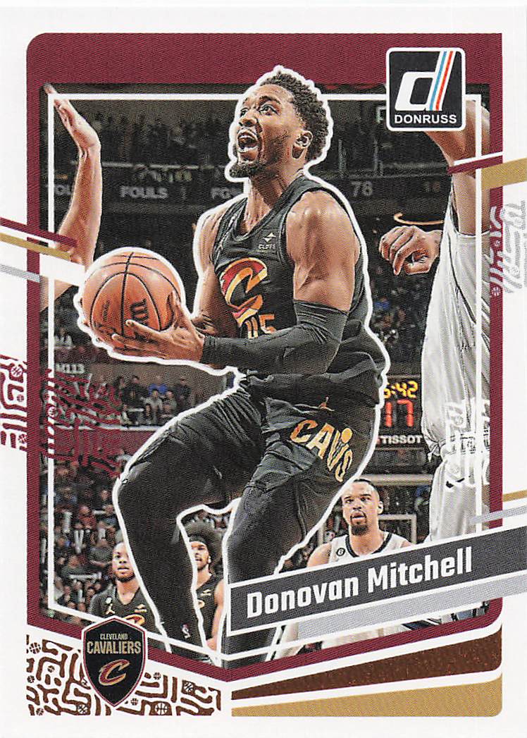 2023-24 Donruss Basketball Donovan Mitchell #140