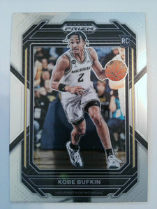 2023 Panini Prizm Draft Picks Basketball Kobe Bufkin #22