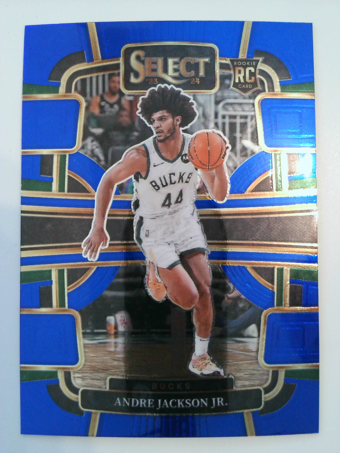2023-24 Panini Select Basketball Blue (Retail Base) Andre Jackson Jr. #98 Rookie