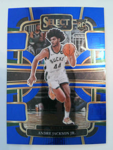 2023-24 Panini Select Basketball Blue (Retail Base) Andre Jackson Jr. #98 Rookie