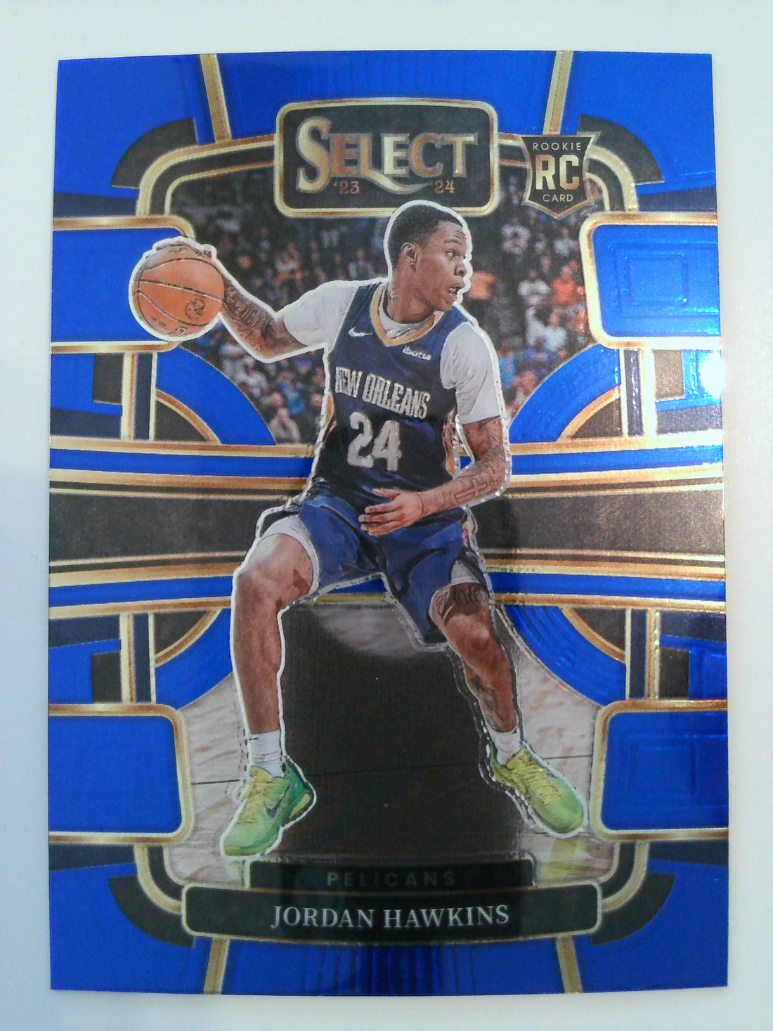 2023-24 Panini Select Basketball Blue (Retail Base) Jordan Hawkins #72 Rookie