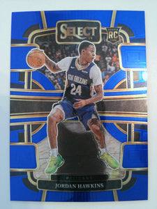 2023-24 Panini Select Basketball Blue (Retail Base) Jordan Hawkins #72 Rookie