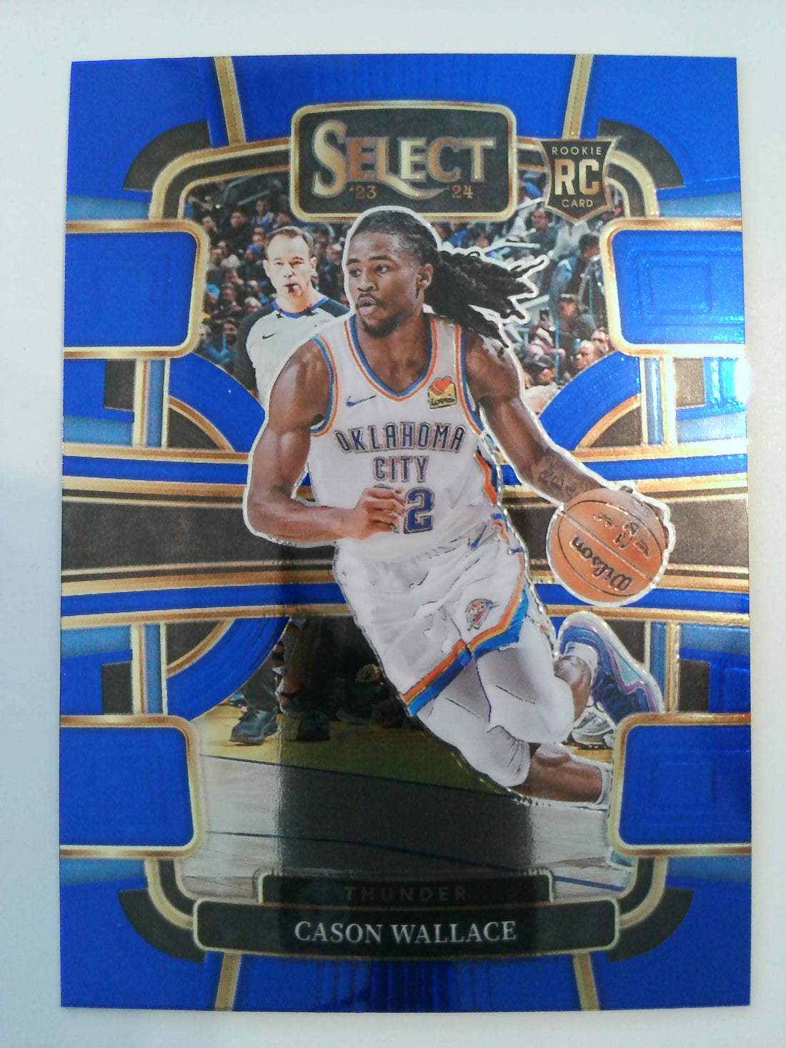 2023-24 Panini Select Basketball Blue (Retail Base) Cason Wallace #88 Rookie