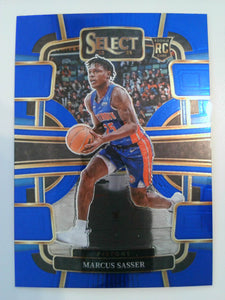 2023-24 Panini Select Basketball Blue (Retail Base) Marcus Sasser #70 Rookie