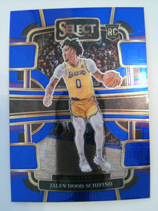2023-24 Panini Select Basketball Blue (Retail Base) Jalen Hood-Schifino #99 RC