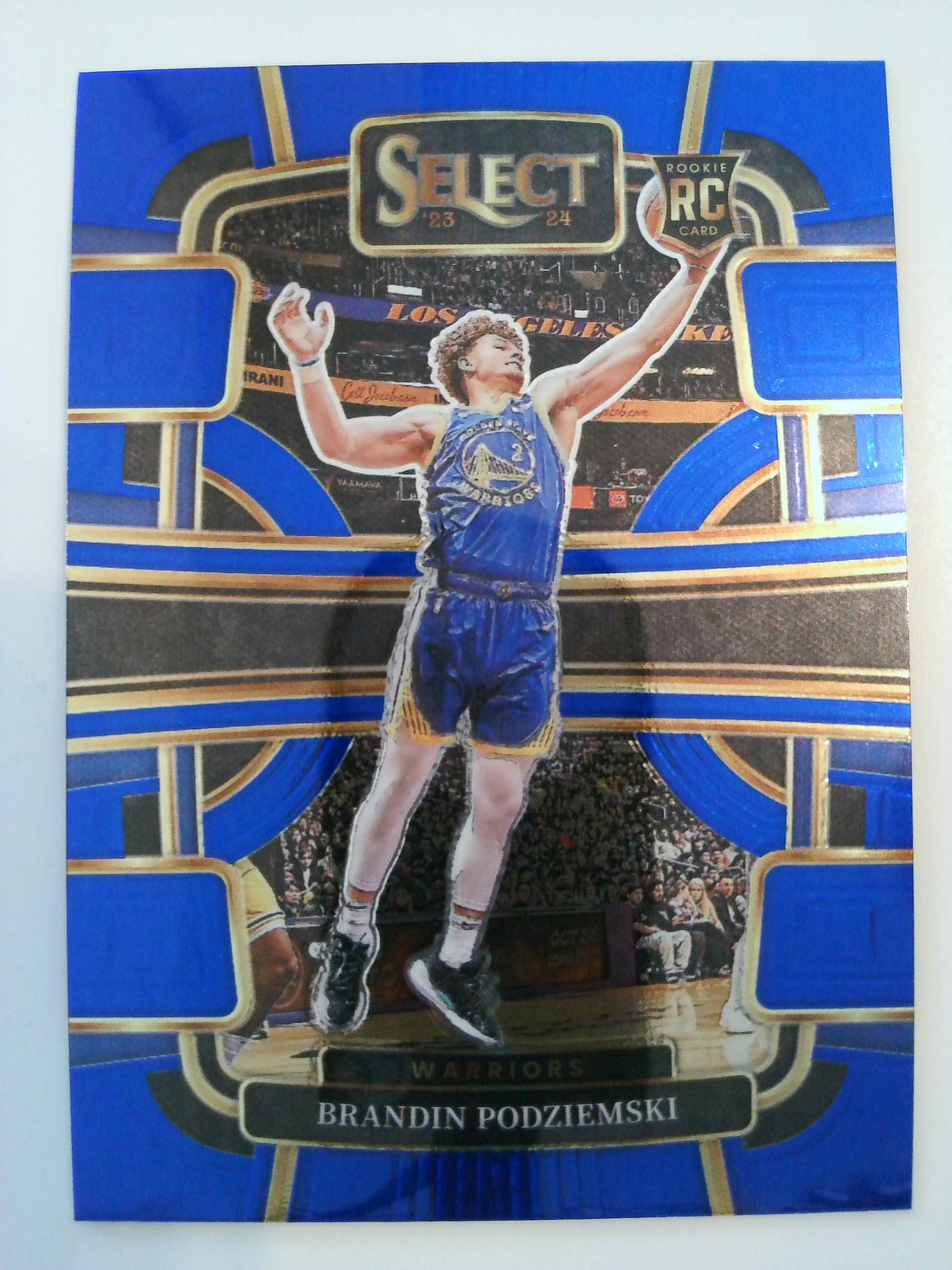 2023-24 Panini Select Basketball Blue (Retail Base) Brandin Podziemski #93 RC