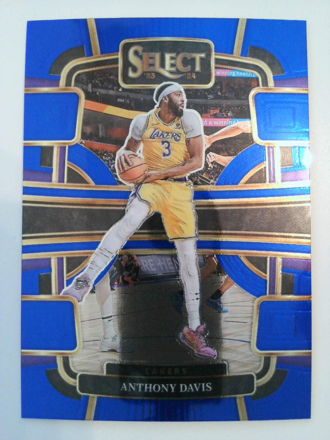 2023-24 Panini Select Basketball Blue (Retail Base) Anthony Davis #20