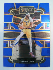 2023-24 Panini Select Basketball Blue (Retail Base) Anthony Davis #20