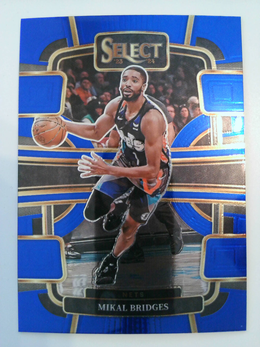 2023-24 Panini Select Basketball Blue (Retail Base) Mikal Bridges #34
