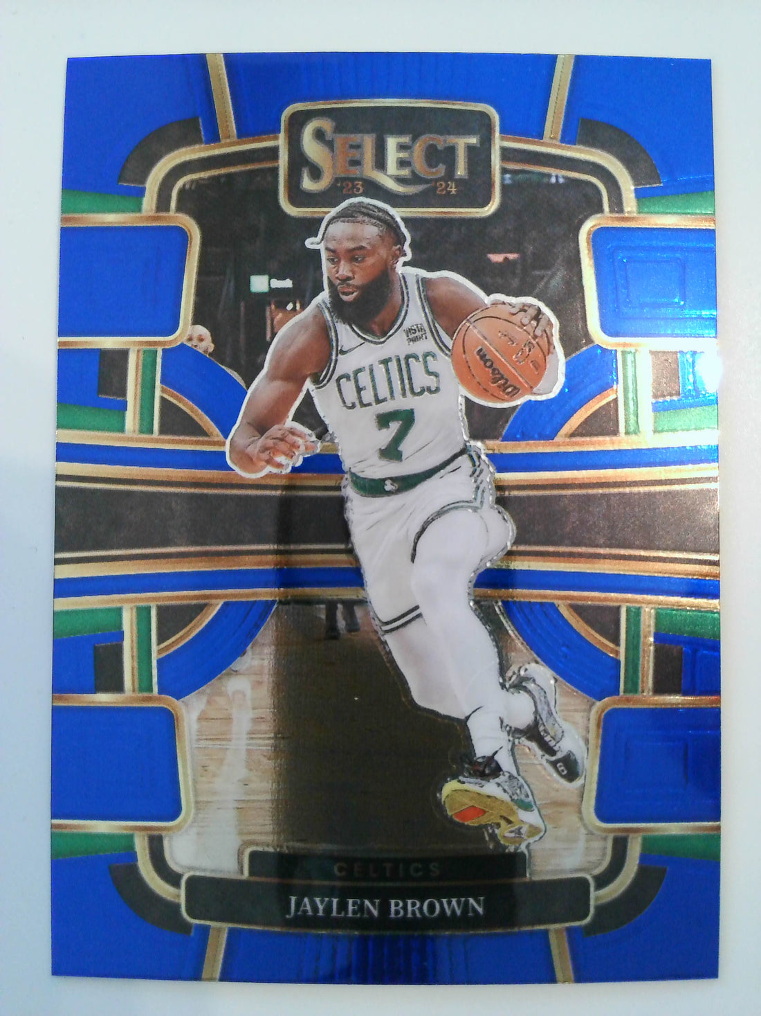 2023-24 Panini Select Basketball Blue (Retail Base) Jaylen Brown #22