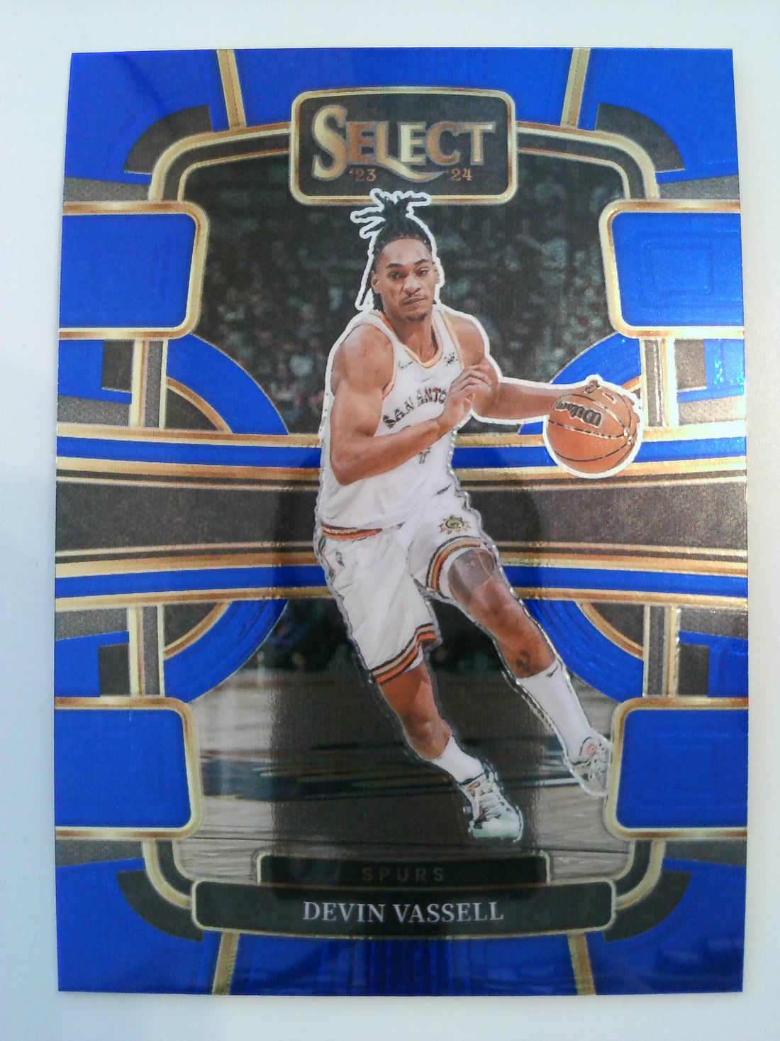 2023-24 Panini Select Basketball Blue (Retail Base) Devin Vassell #48