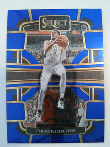2023-24 Panini Select Basketball Blue (Retail Base) Tyrese Haliburton #29