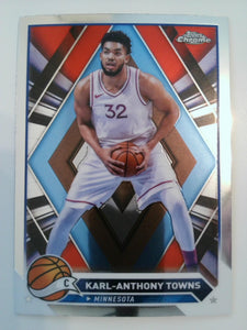 2023-24 Topps Chrome Basketball Karl-Anthony Towns #105