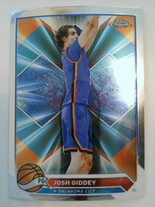 2023-24 Topps Chrome Basketball Josh Giddey #74