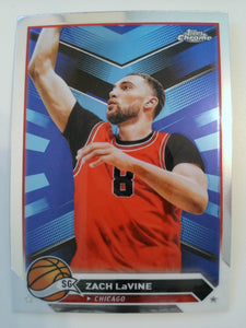 2023-24 Topps Chrome Basketball Zach LaVine #55