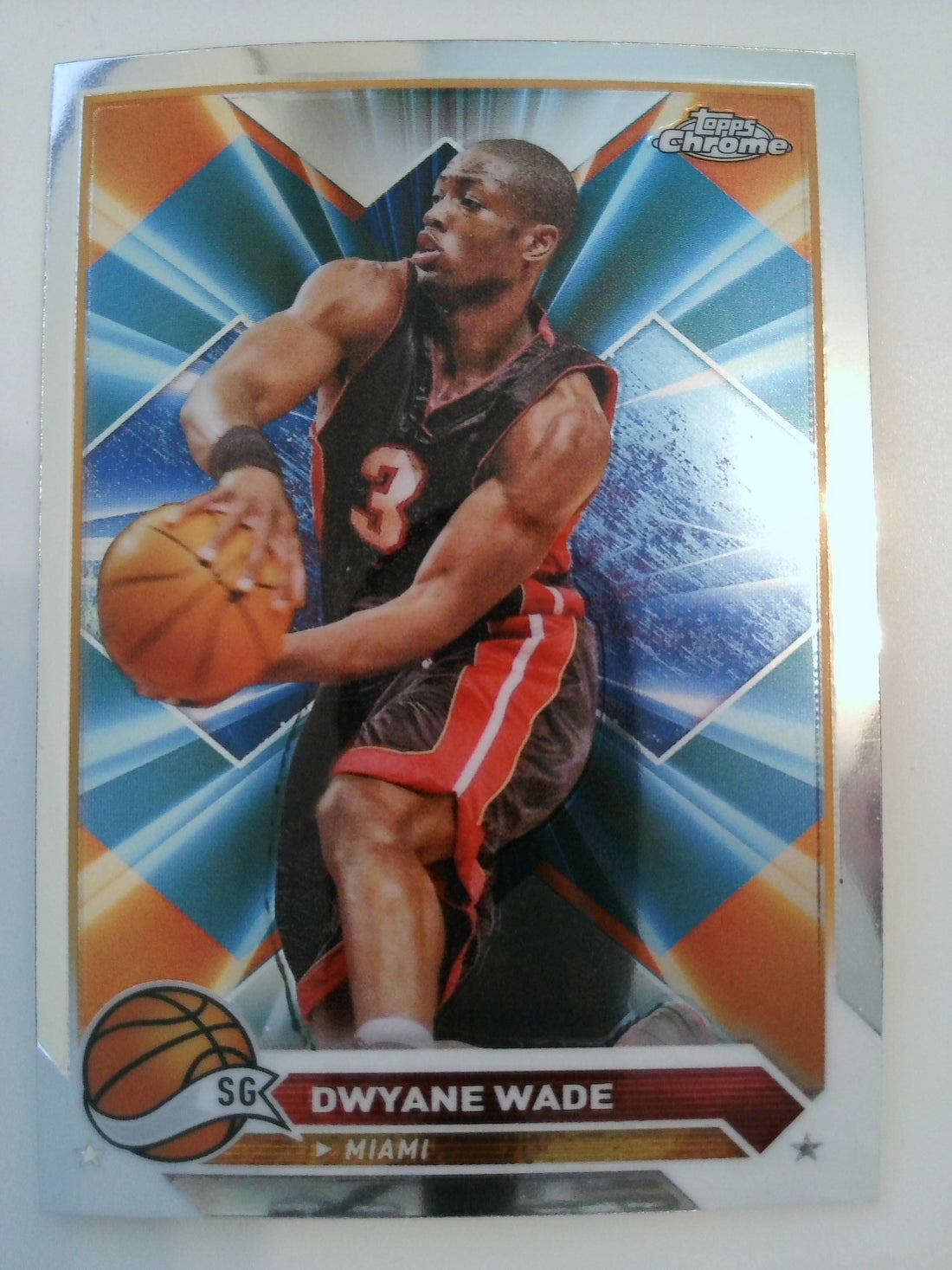 2023-24 Topps Chrome Basketball Dwyane Wade #154
